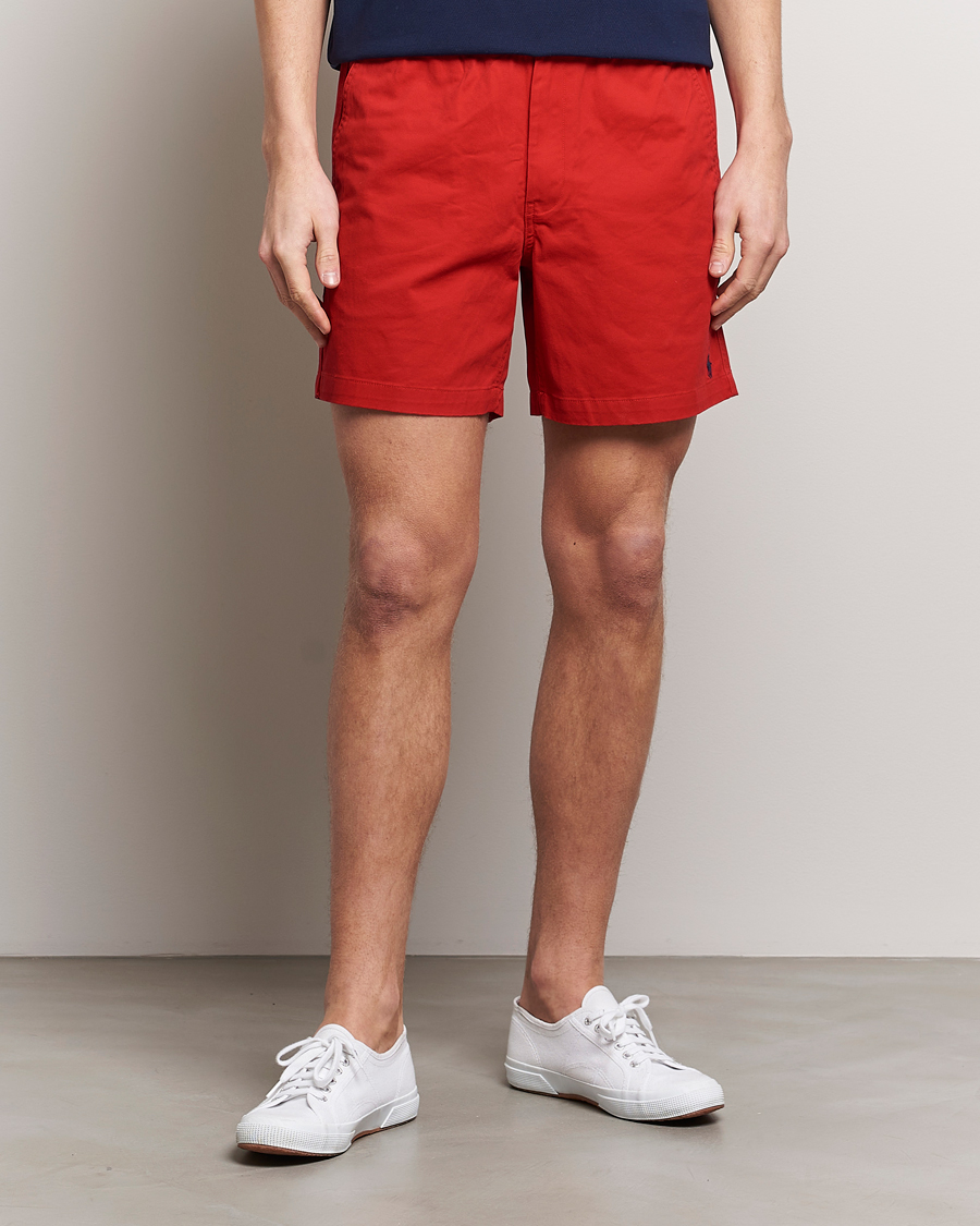 Herr | Drawstringshorts | Polo Ralph Lauren | Prepster Shorts Red