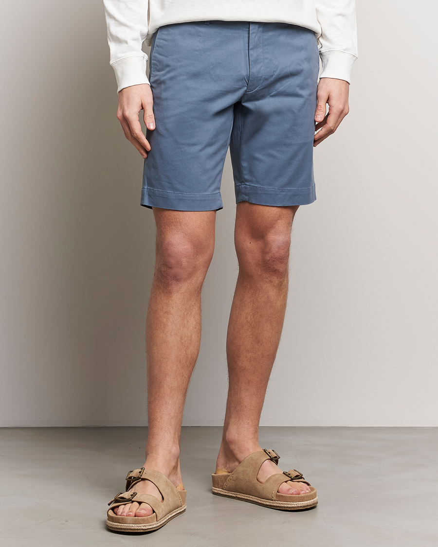 Herre | Shorts | Polo Ralph Lauren | Tailored Slim Fit Shorts Bay Blue