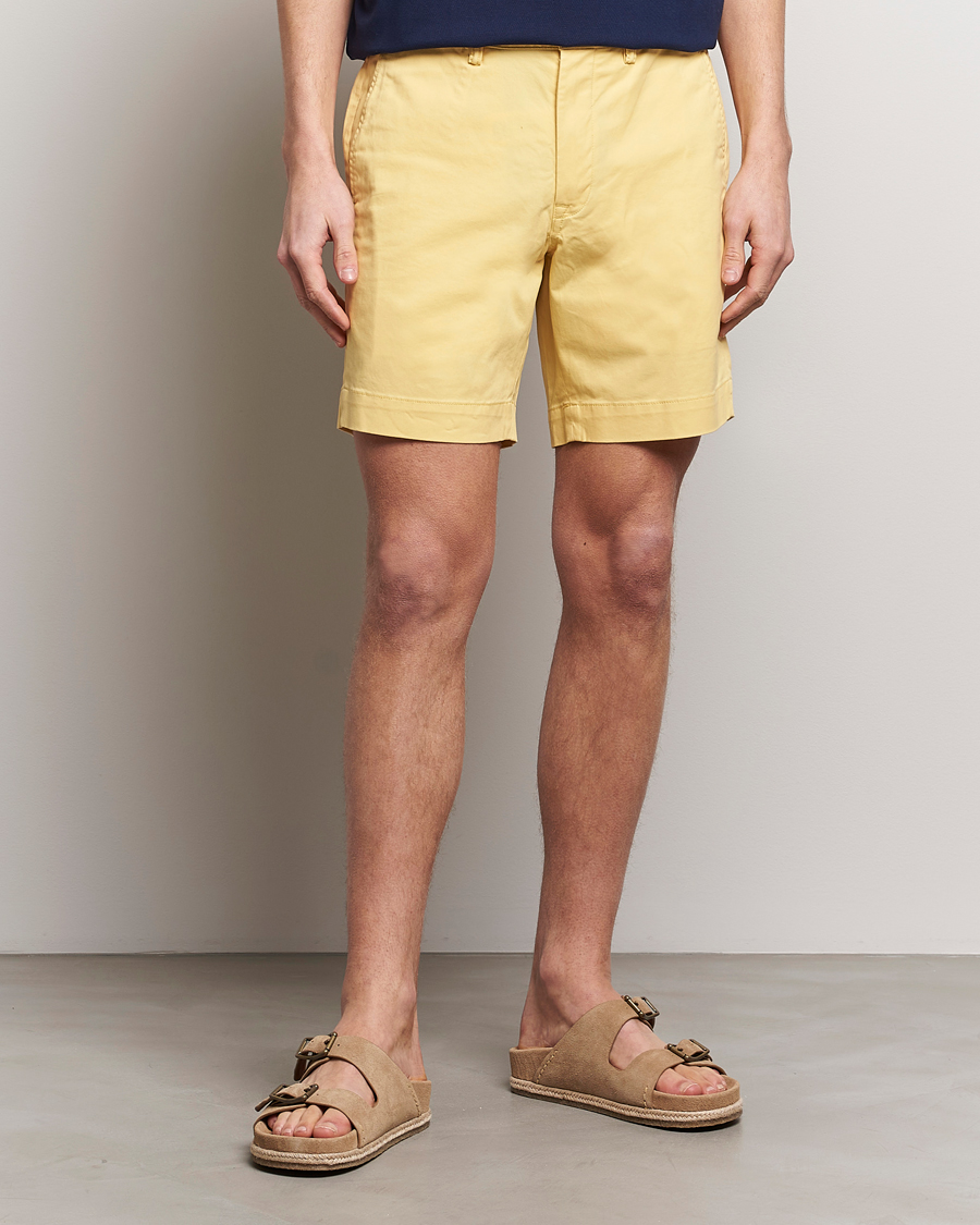 Herr | Summer | Polo Ralph Lauren | Tailored Slim Fit Shorts Corn Yellow