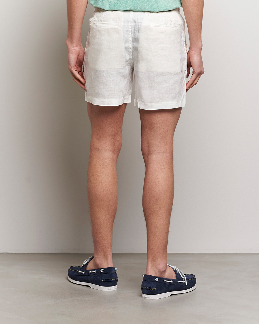 Herr | Shorts | Polo Ralph Lauren | Prepster Linen Drawstring Shorts Deckwash White