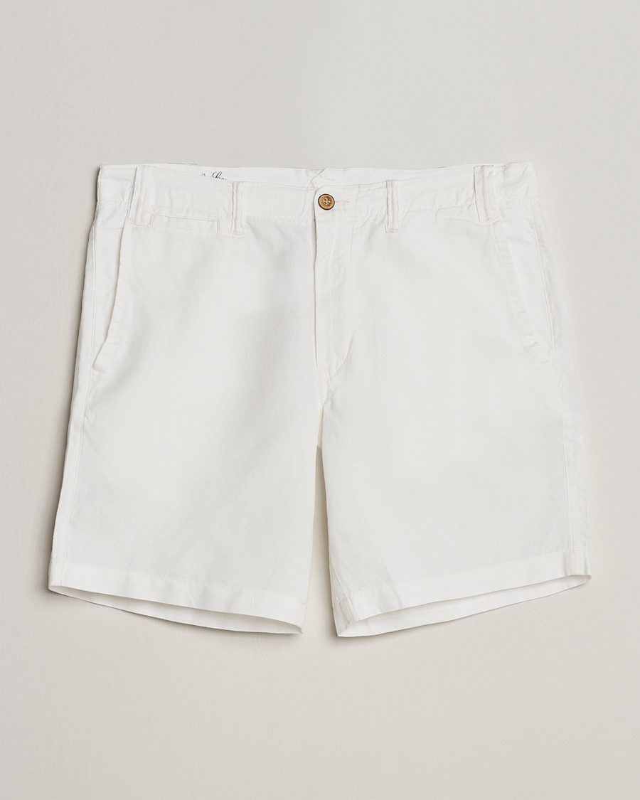 Herr | Shorts | Polo Ralph Lauren | Cotton/Linen Shorts White