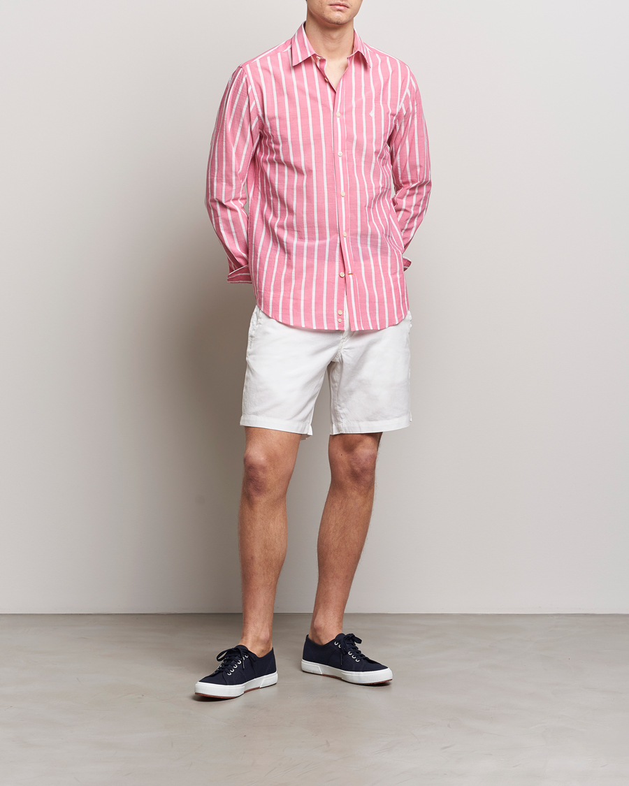 Herr | Shorts | Polo Ralph Lauren | Cotton/Linen Shorts White