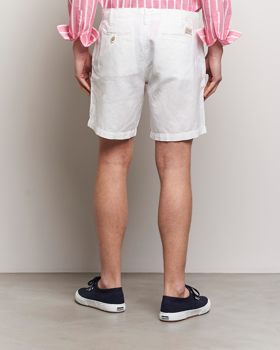 Herr | Shorts | Polo Ralph Lauren | Cotton/Linen Shorts White