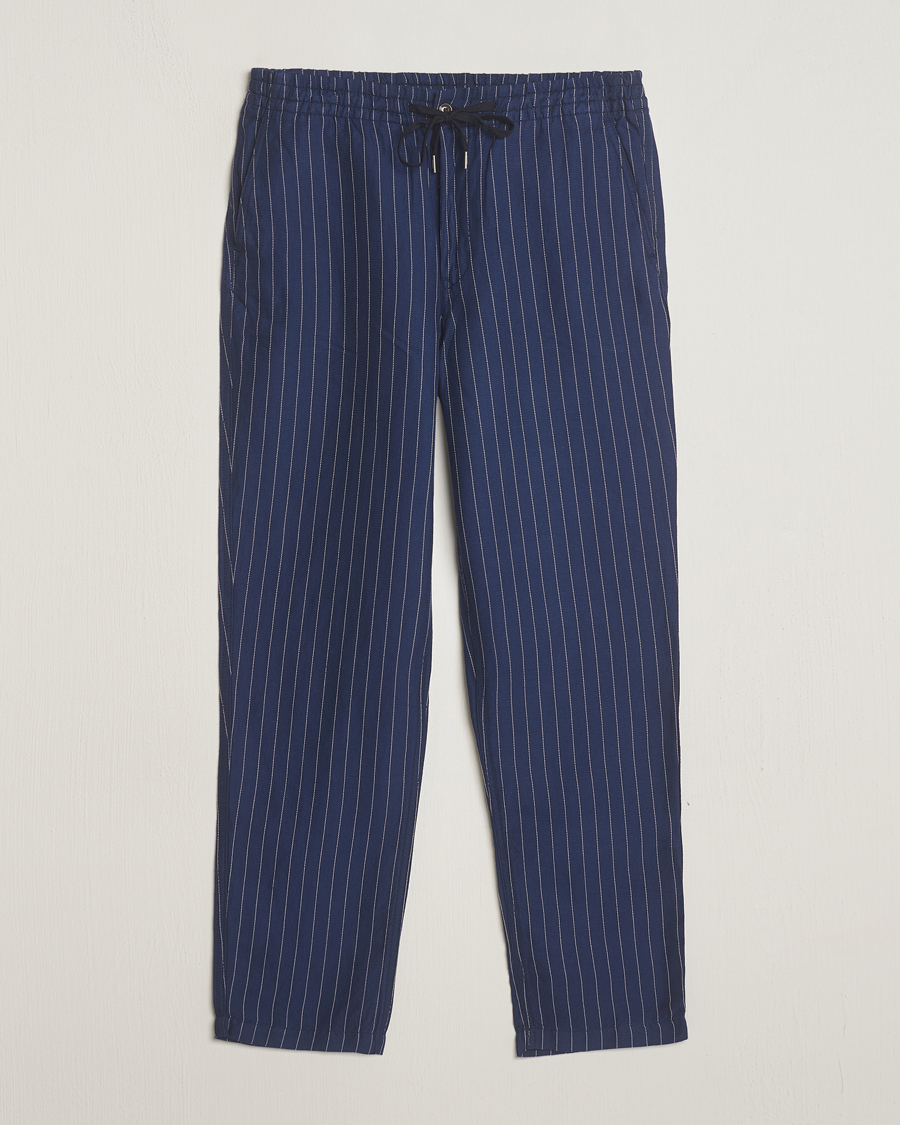 Herr | Byxor | Polo Ralph Lauren | Prepster V2 Linen Trousers Navy