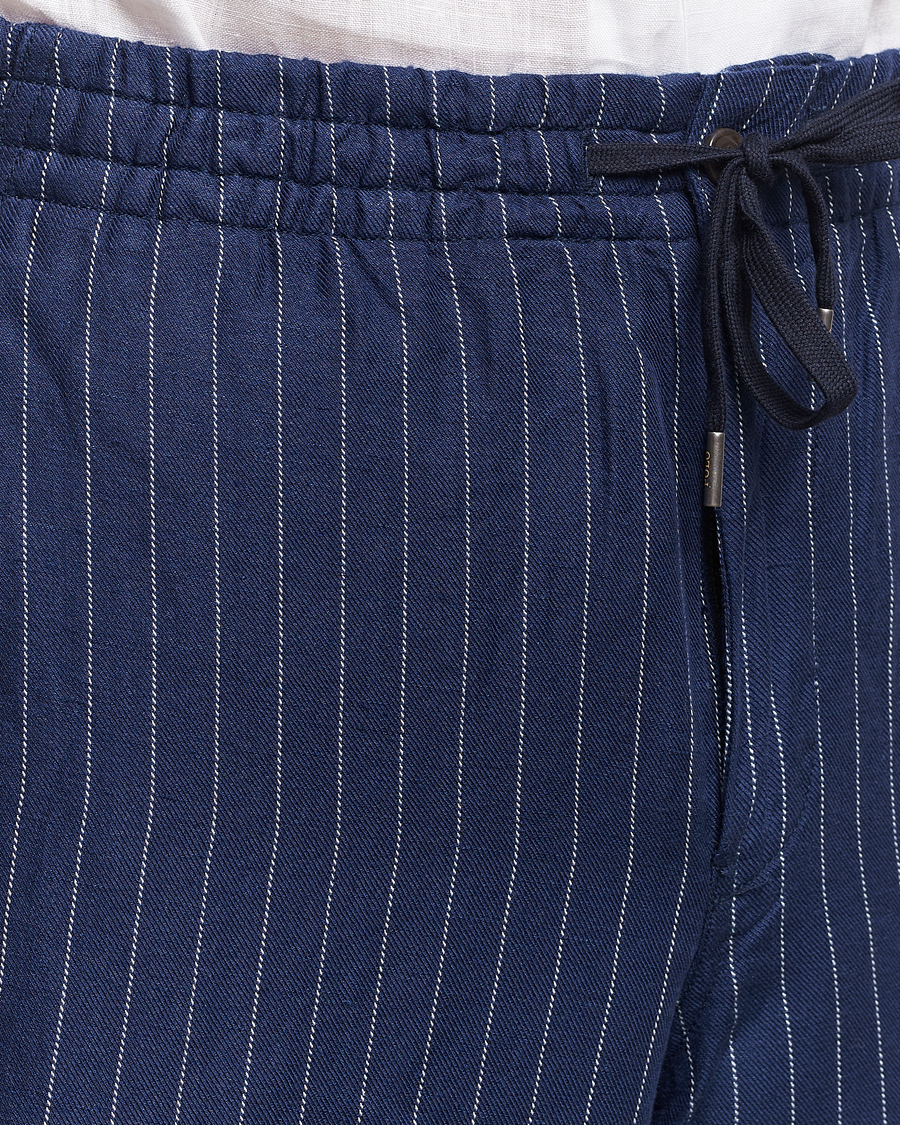 Herr | Byxor | Polo Ralph Lauren | Prepster V2 Linen Trousers Navy