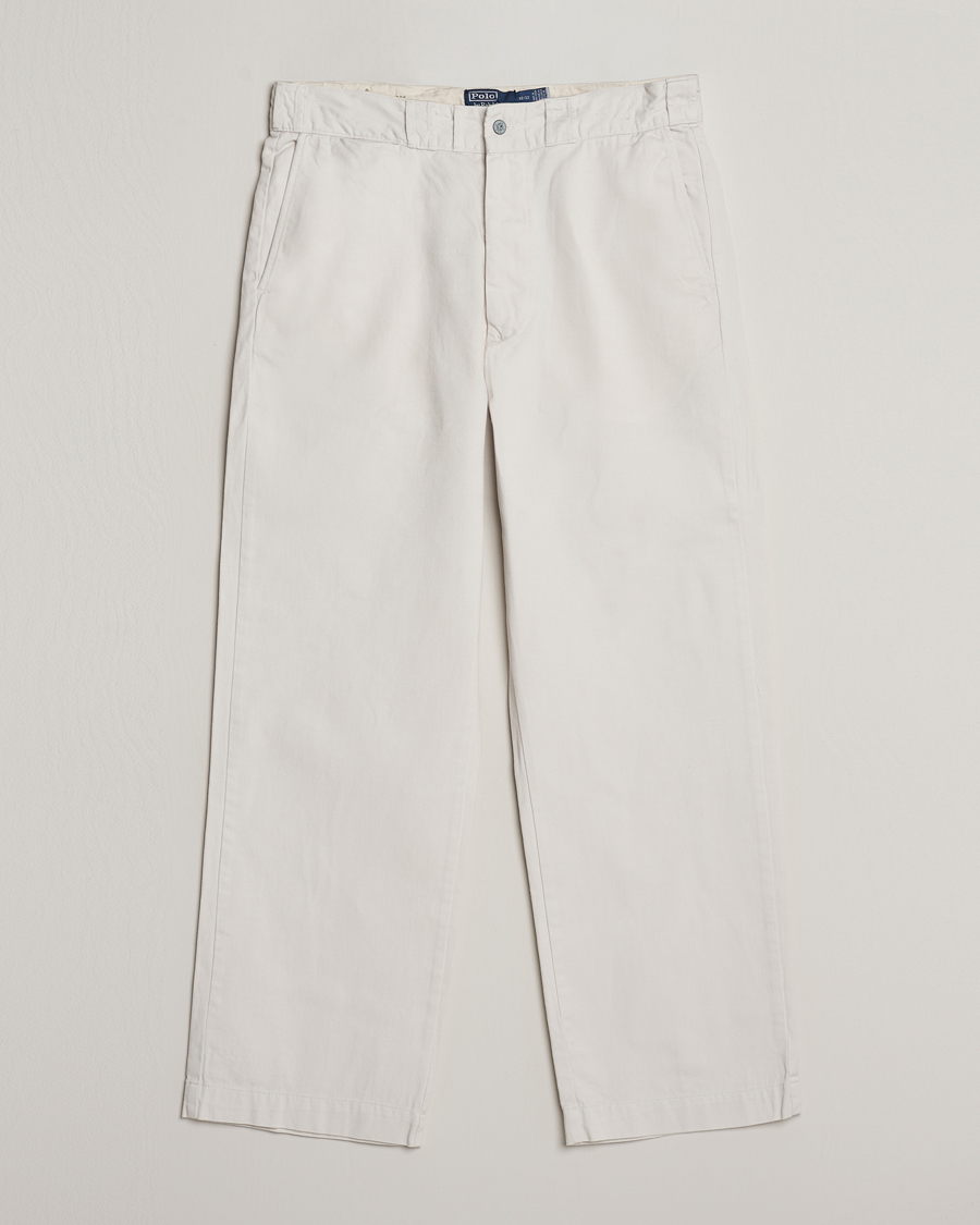 Herr | Byxor | Polo Ralph Lauren | Rustic Twill Chinos Deckwash White