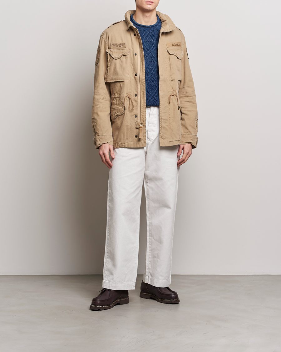 Herr | Byxor | Polo Ralph Lauren | Rustic Twill Chinos Deckwash White