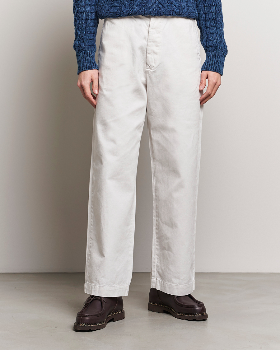 Herr | Preppy Authentic | Polo Ralph Lauren | Rustic Twill Chinos Deckwash White