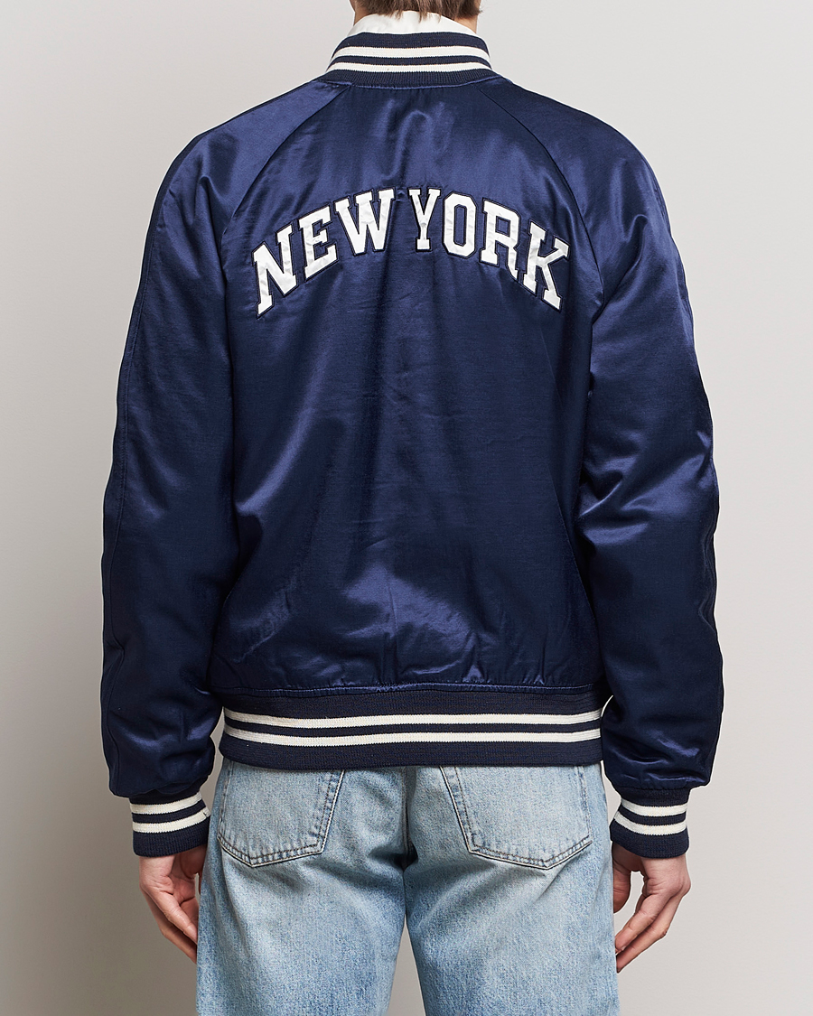 Herr | Jackor | Polo Ralph Lauren | Varsity Bomber Satin Jacket Aviator Navy