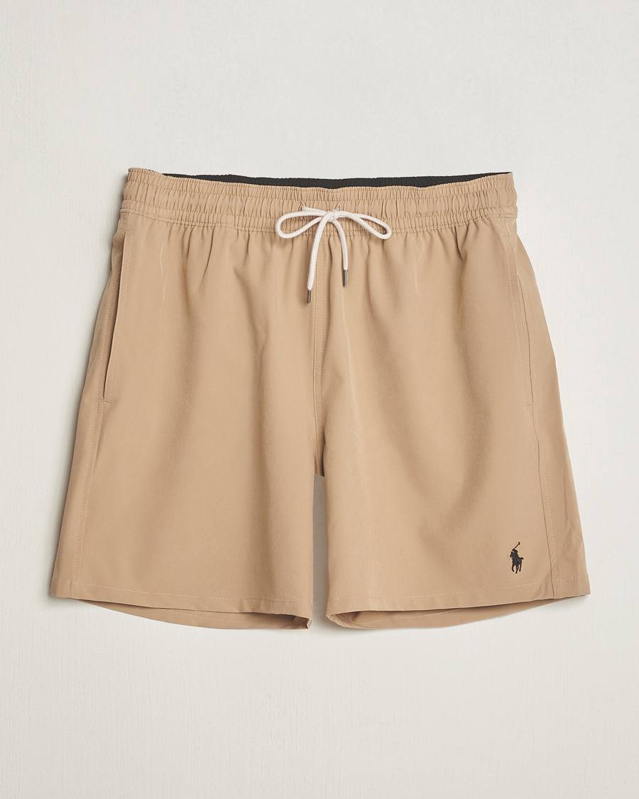 Herr | Badbyxor | Polo Ralph Lauren | Recycled Traveler Boxer Swimshorts Vintage Khaki