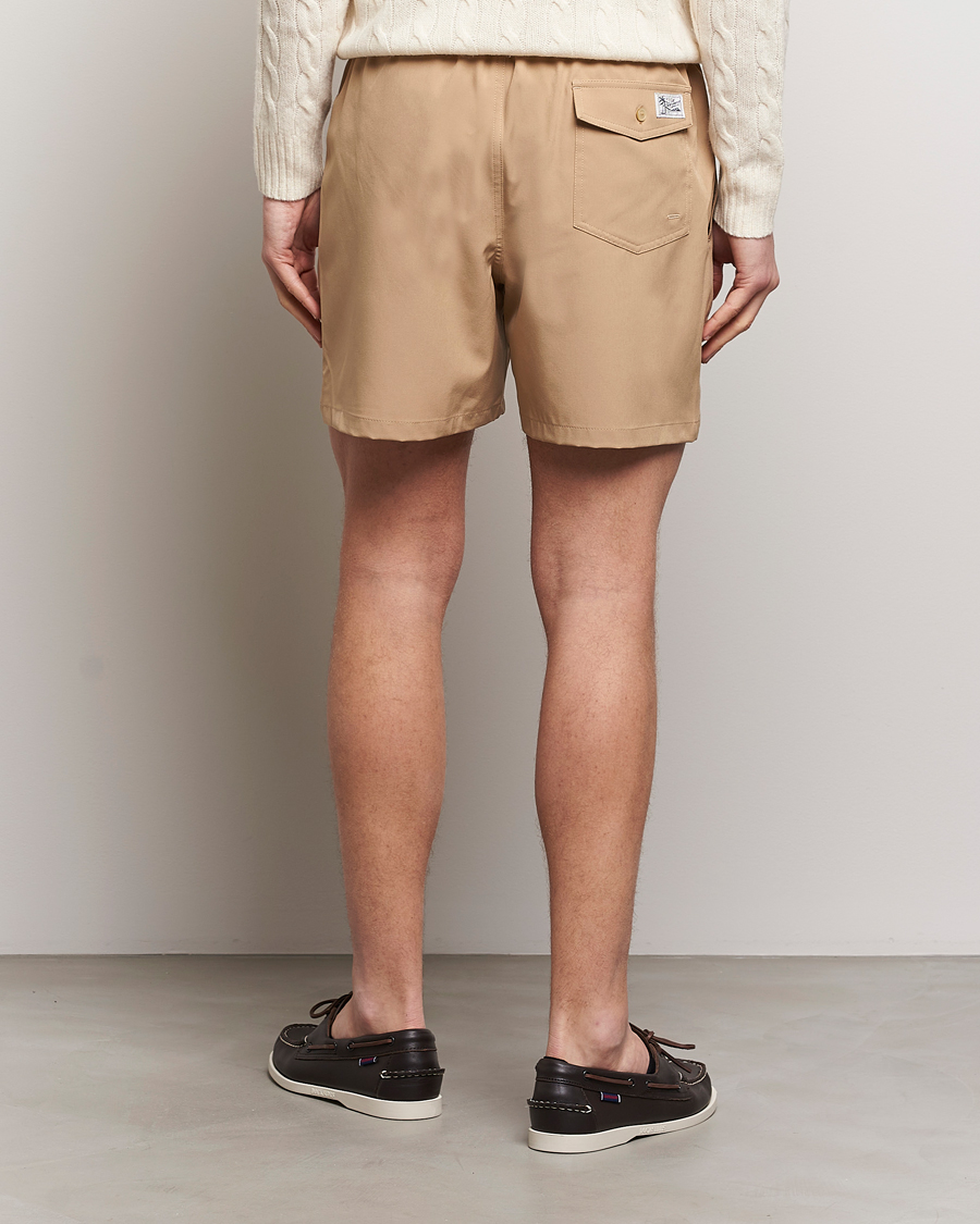 Herr | Badbyxor | Polo Ralph Lauren | Recycled Traveler Boxer Swimshorts Vintage Khaki