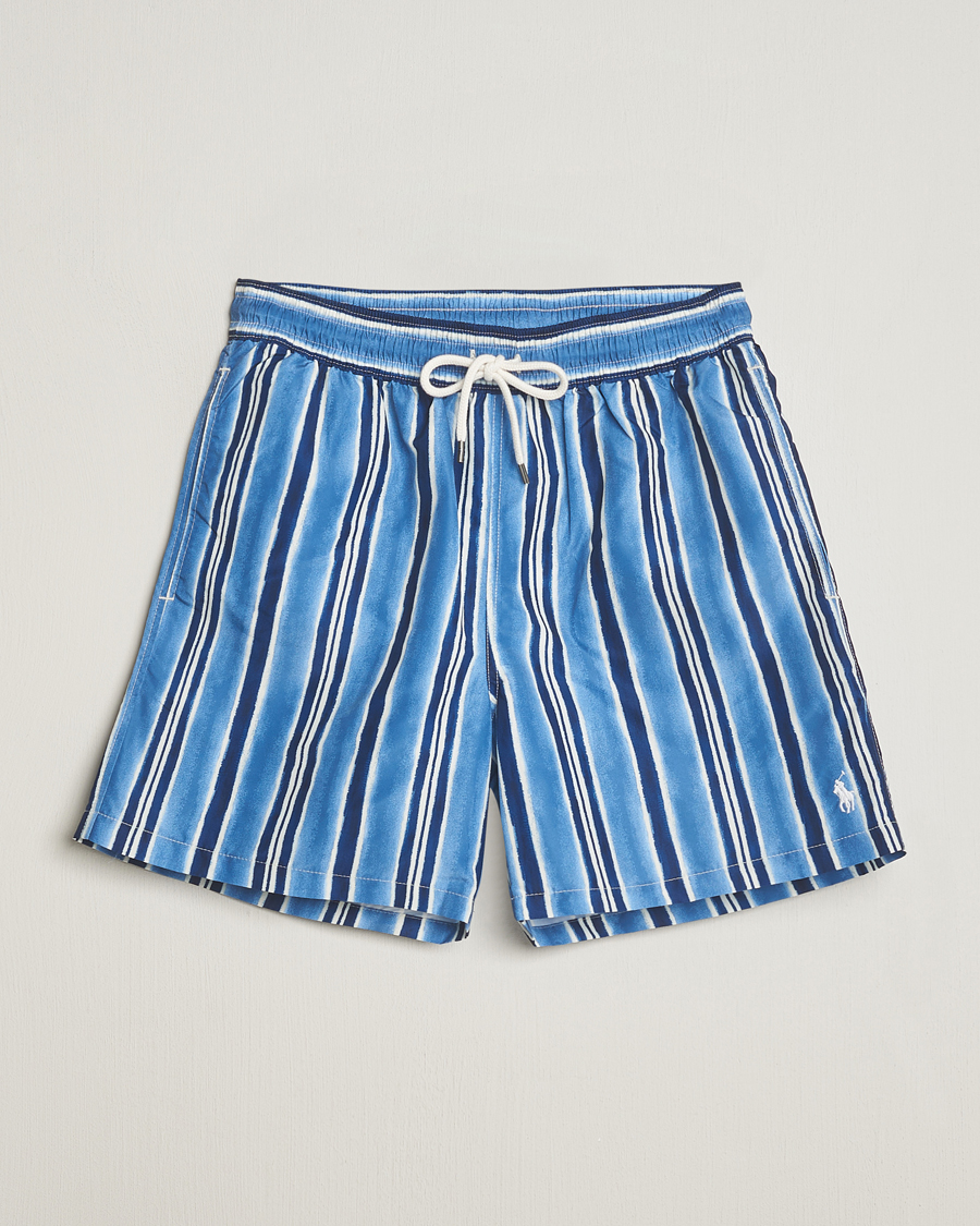 Herr | Badbyxor | Polo Ralph Lauren | Recyceled Traveler Striped Swimshorts Saltwashed