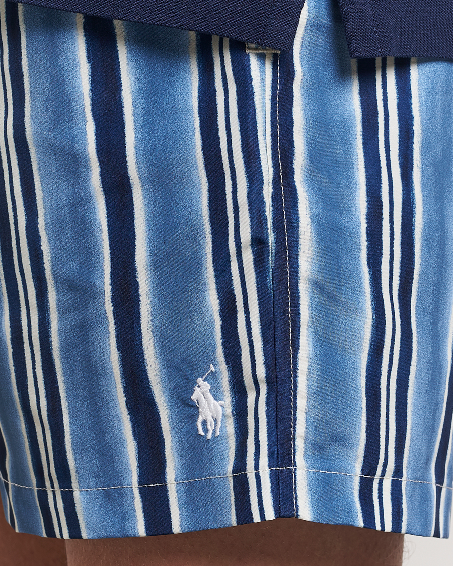 Herr | Badbyxor | Polo Ralph Lauren | Recyceled Traveler Striped Swimshorts Saltwashed