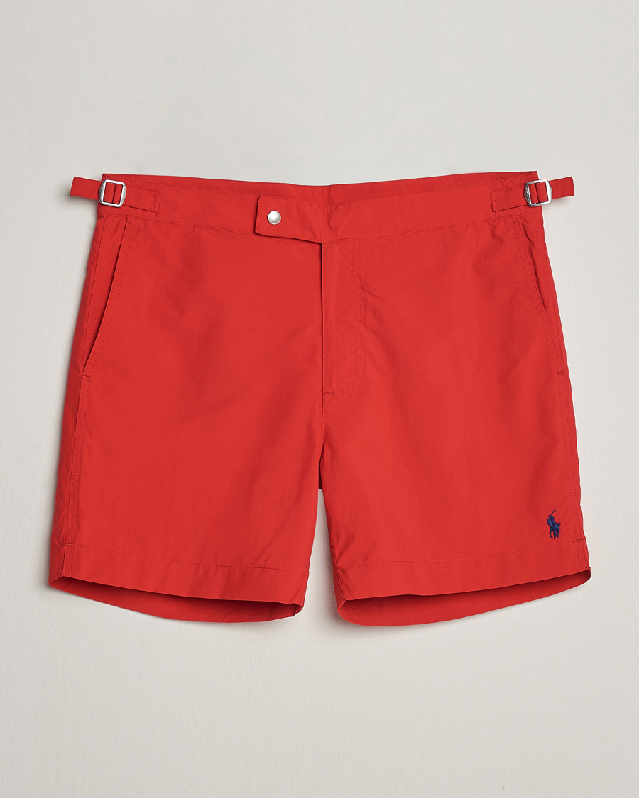 Herr | Badbyxor | Polo Ralph Lauren | Monaco Swimshorts Red