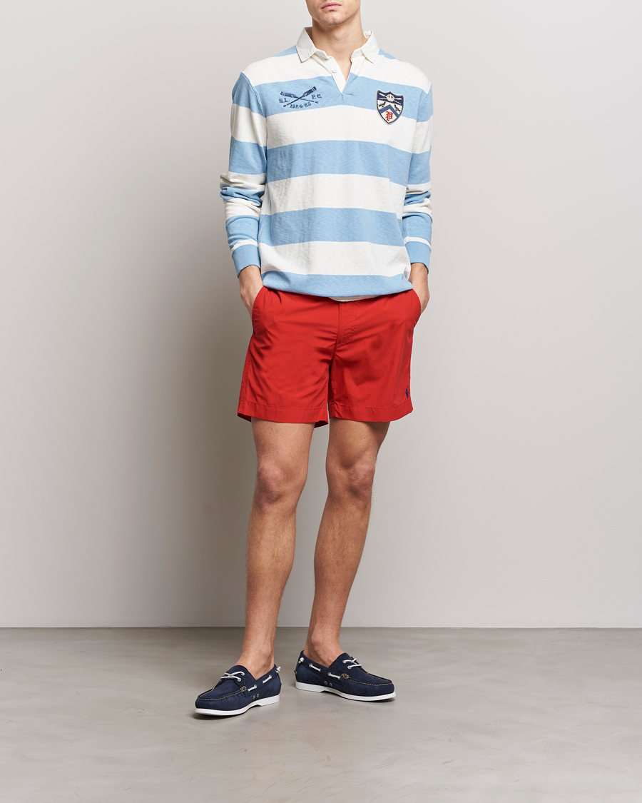 Herr | Badbyxor | Polo Ralph Lauren | Monaco Swimshorts Red