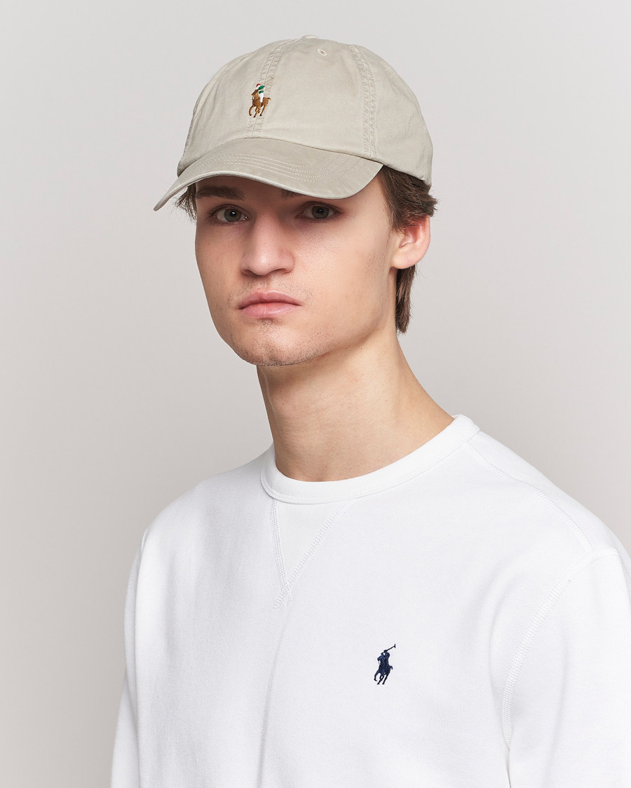Herr | Polo Ralph Lauren Stretch Twill Cap Khaki Tan | Polo Ralph Lauren | Stretch Twill Cap Khaki Tan