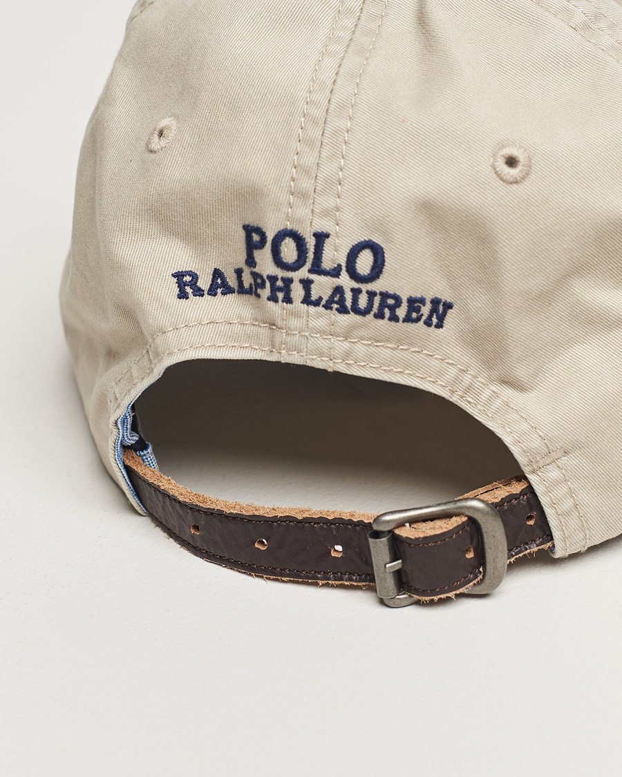 Herr | Polo Ralph Lauren Stretch Twill Cap Khaki Tan | Polo Ralph Lauren | Stretch Twill Cap Khaki Tan