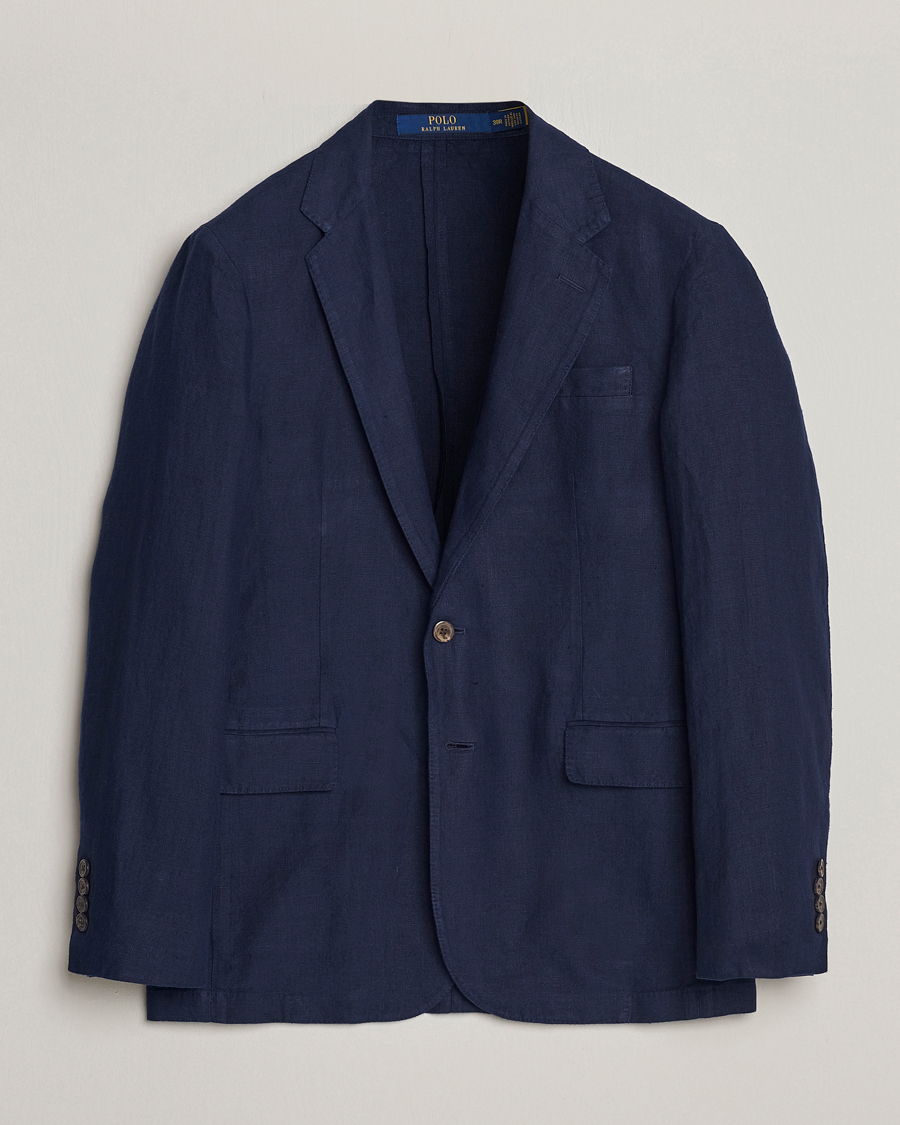 Herr | Kavajer | Polo Ralph Lauren | Linen Sportcoat Navy