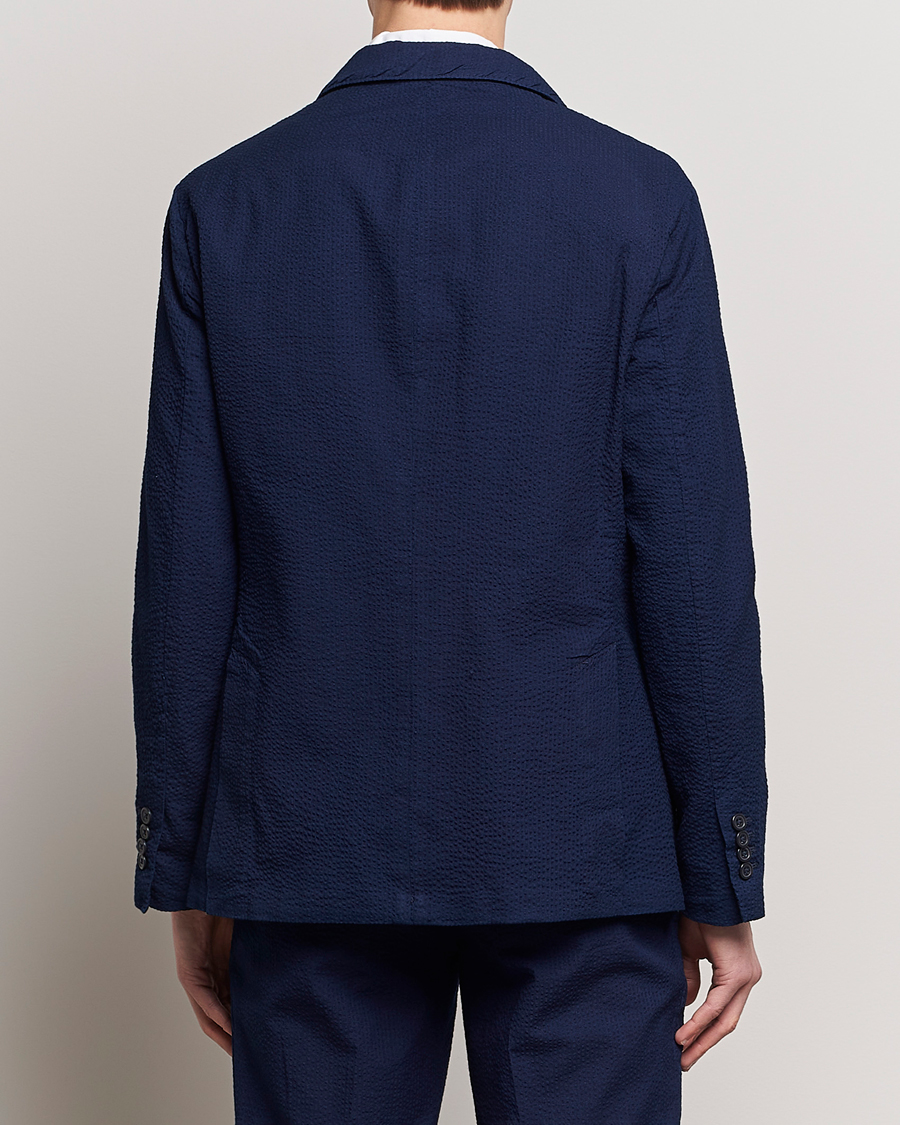 Herr | Kavajer | Polo Ralph Lauren | Seersucker Sportcoat Indigo