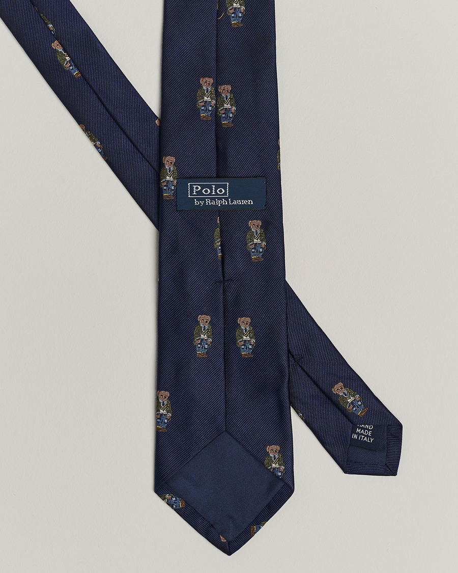 Herr | Slipsar | Polo Ralph Lauren | Heritage Bear Tie Navy