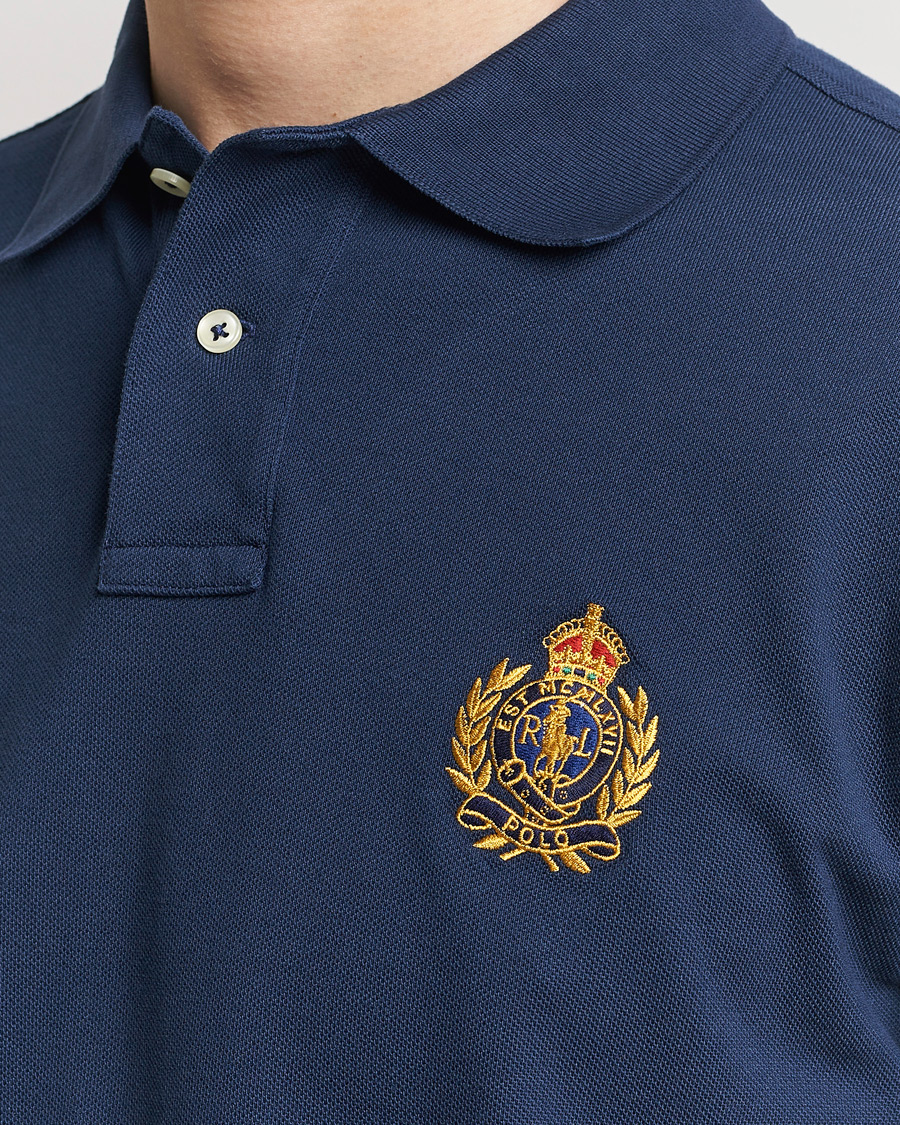 Herr | Pikéer | Polo Ralph Lauren | Custom Slim Fit Match Club Polo Newport Navy