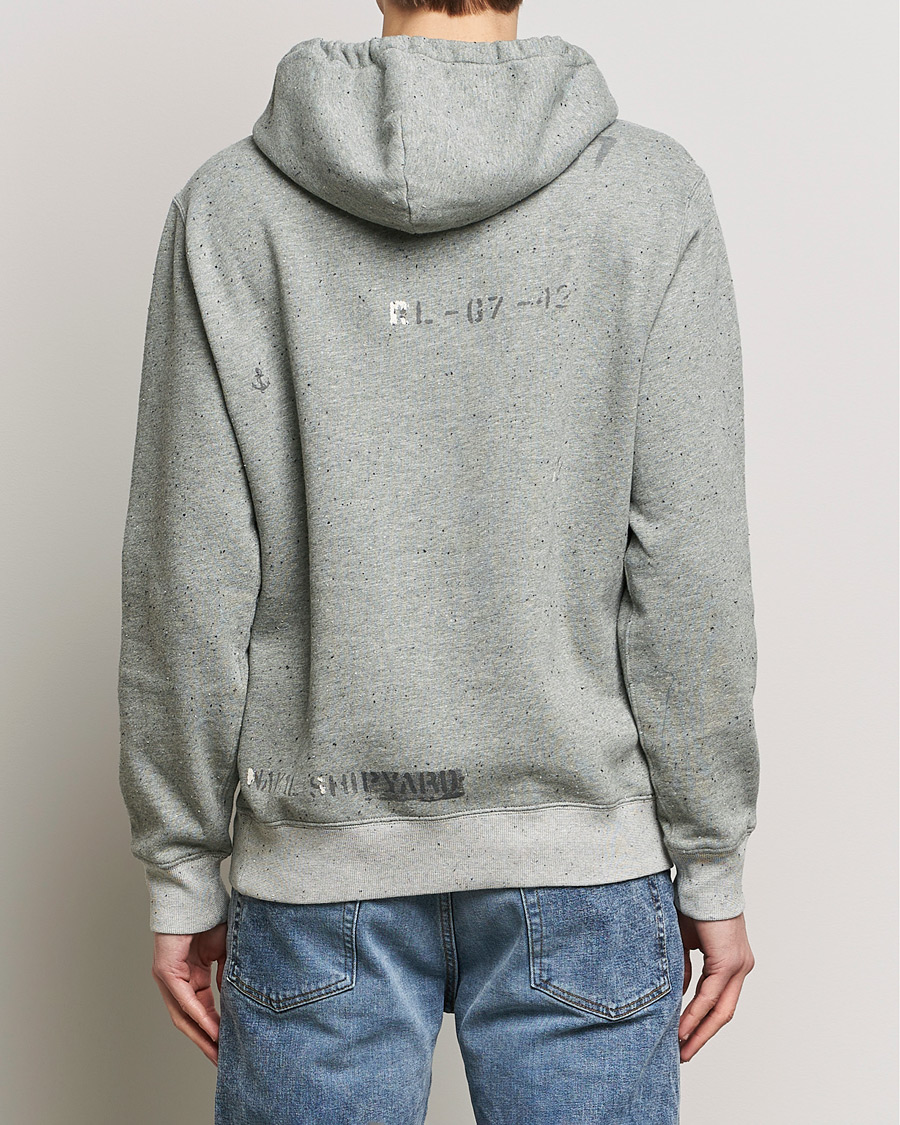 Herr | Tröjor | Polo Ralph Lauren | Graphic Printed Vintage Fleece Hoodie Loft Heather