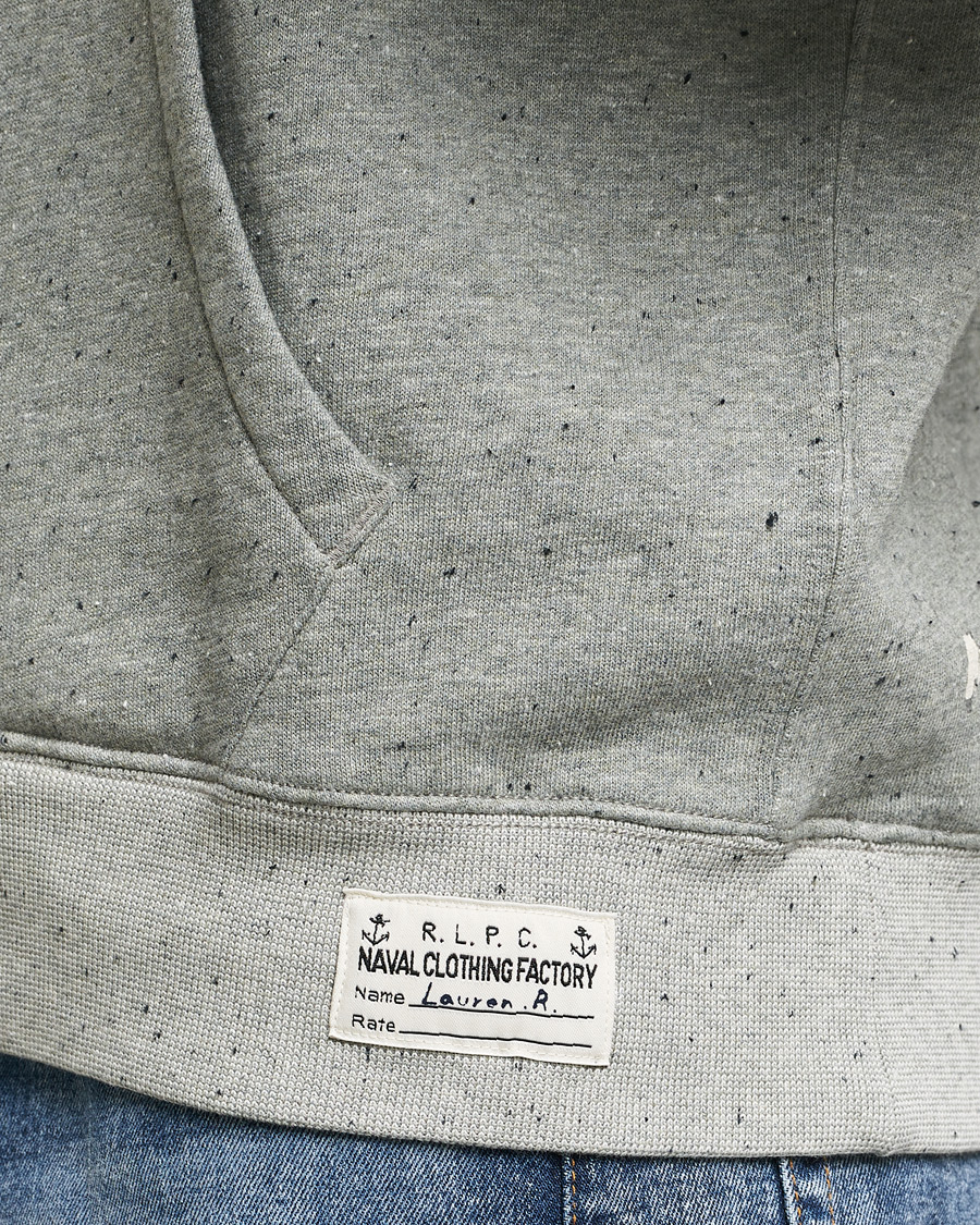 Herr | Tröjor | Polo Ralph Lauren | Graphic Printed Vintage Fleece Hoodie Loft Heather