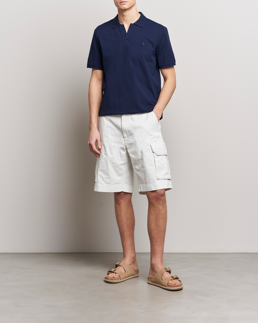 Herr | Shorts | Polo Ralph Lauren | Slub Twill Cargo Shorts Deckwash White