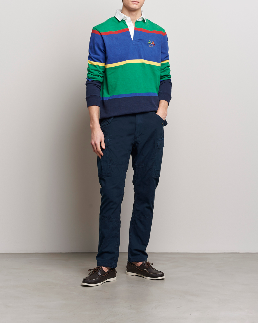 Herr | Byxor | Polo Ralph Lauren | Slub Canvas Cargo Pants Aviator Navy