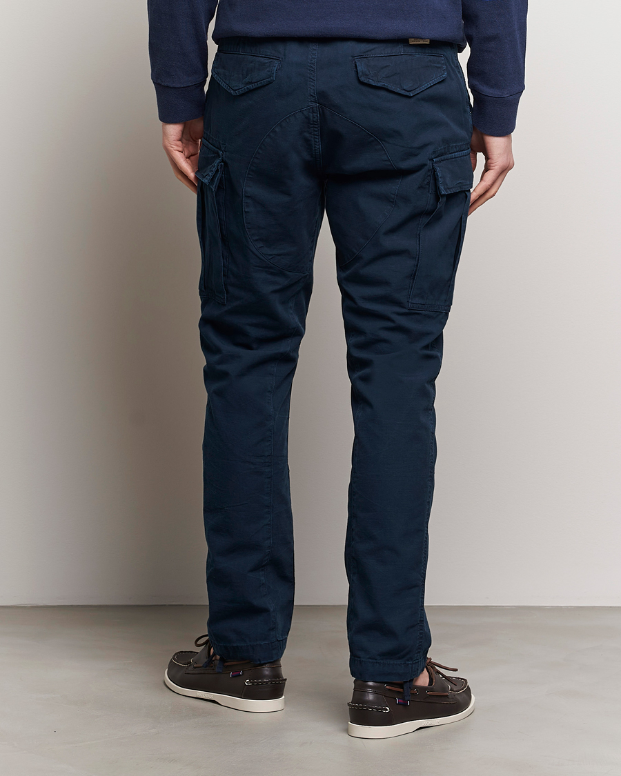 Herr | Byxor | Polo Ralph Lauren | Slub Canvas Cargo Pants Aviator Navy