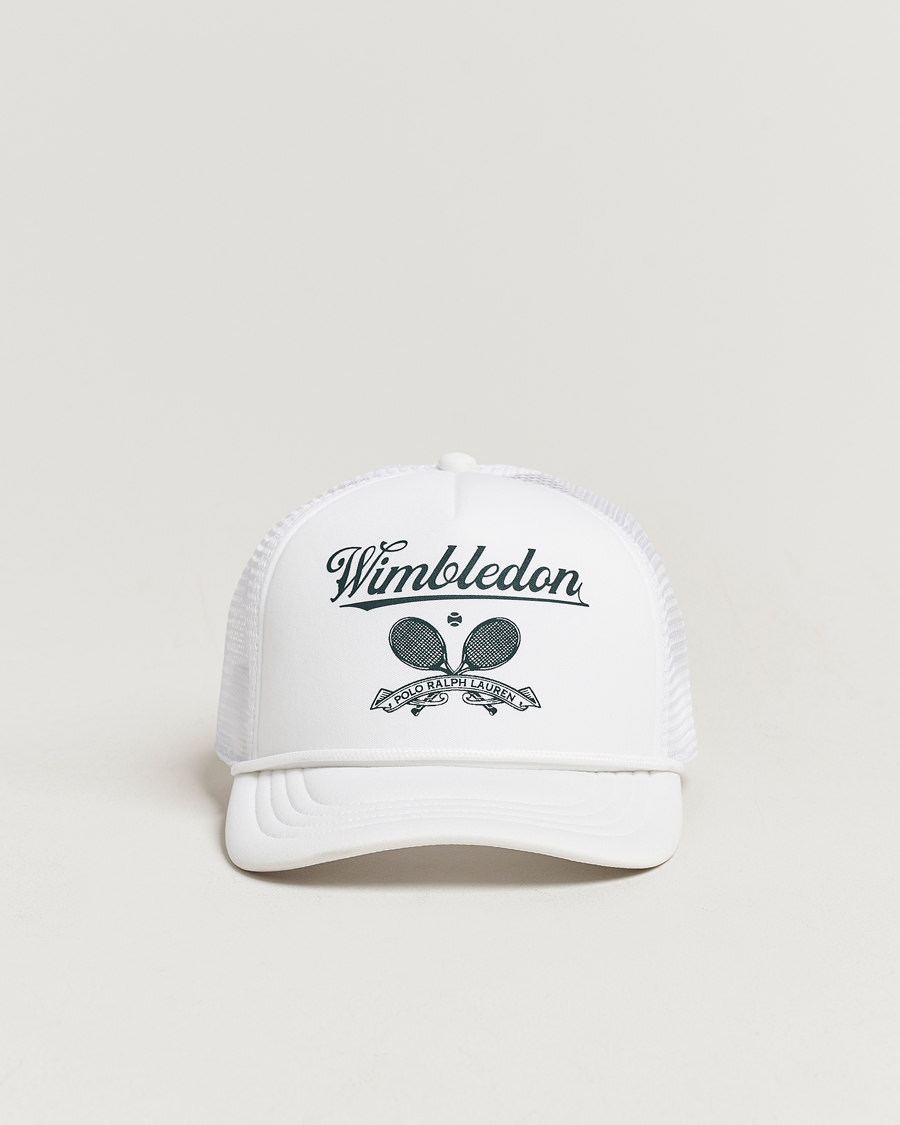 Herr | Polo Ralph Lauren Wimbledon Trucker Cap White | Polo Ralph Lauren | Wimbledon Trucker Cap White