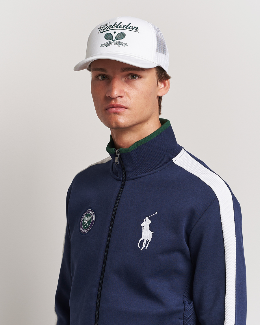 Herr | Hattar & kepsar | Polo Ralph Lauren | Wimbledon Trucker Cap White