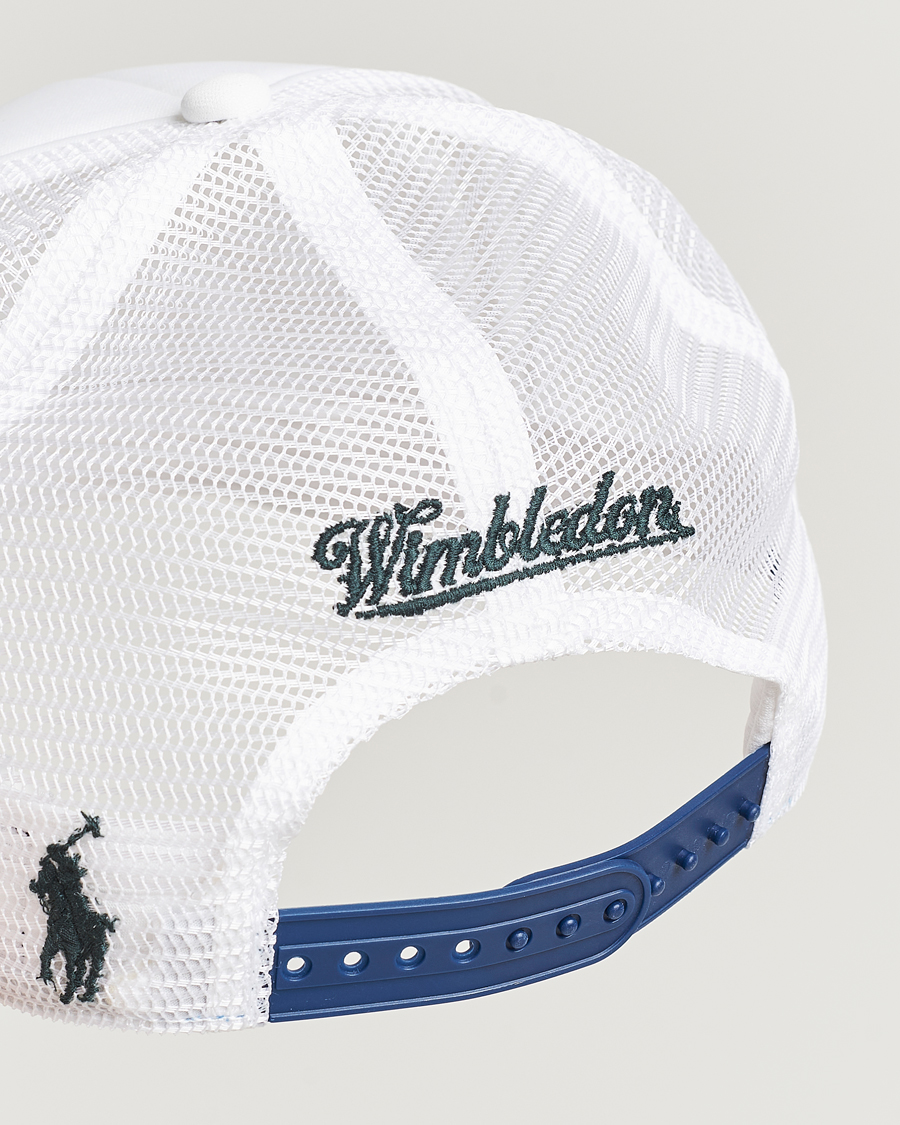 Herr | Polo Ralph Lauren Wimbledon Trucker Cap White | Polo Ralph Lauren | Wimbledon Trucker Cap White