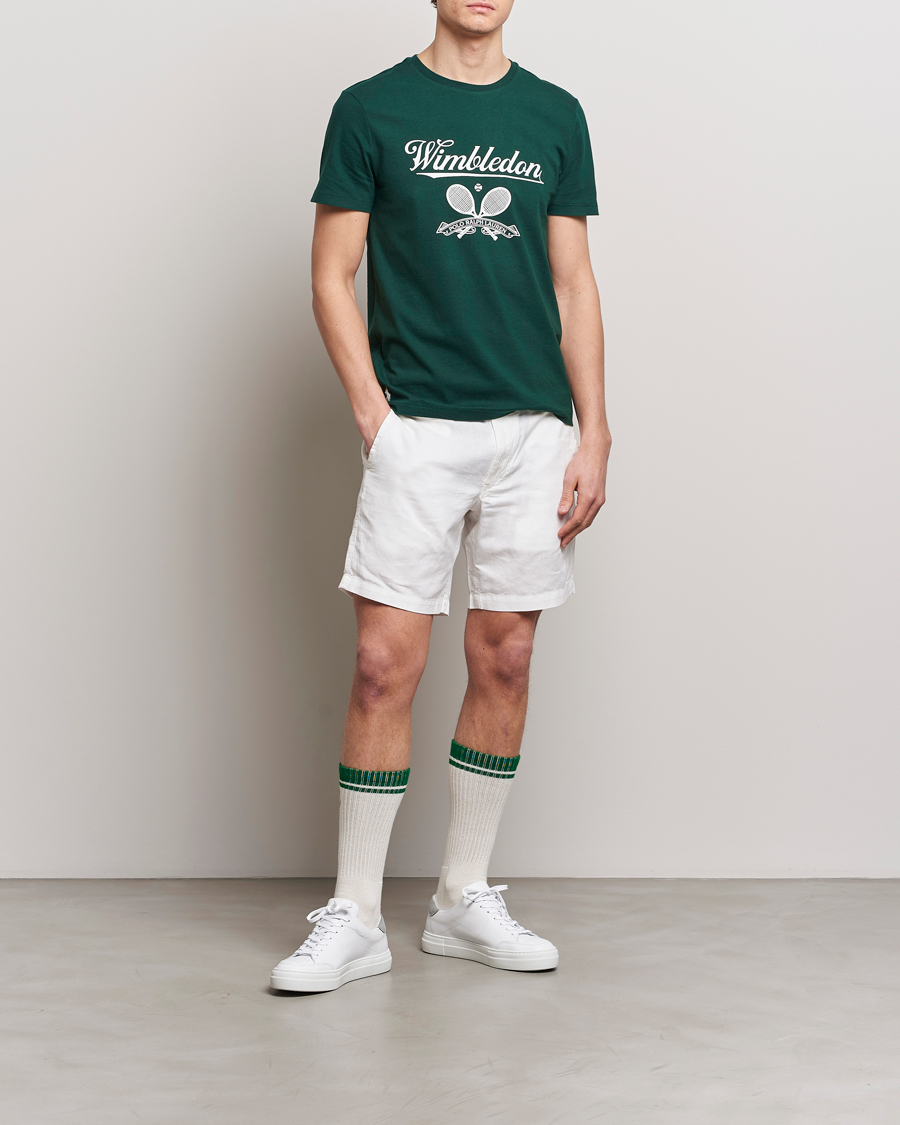 Herr | T-Shirts | Polo Ralph Lauren | Wimbledon Printed Tee Moss Agate