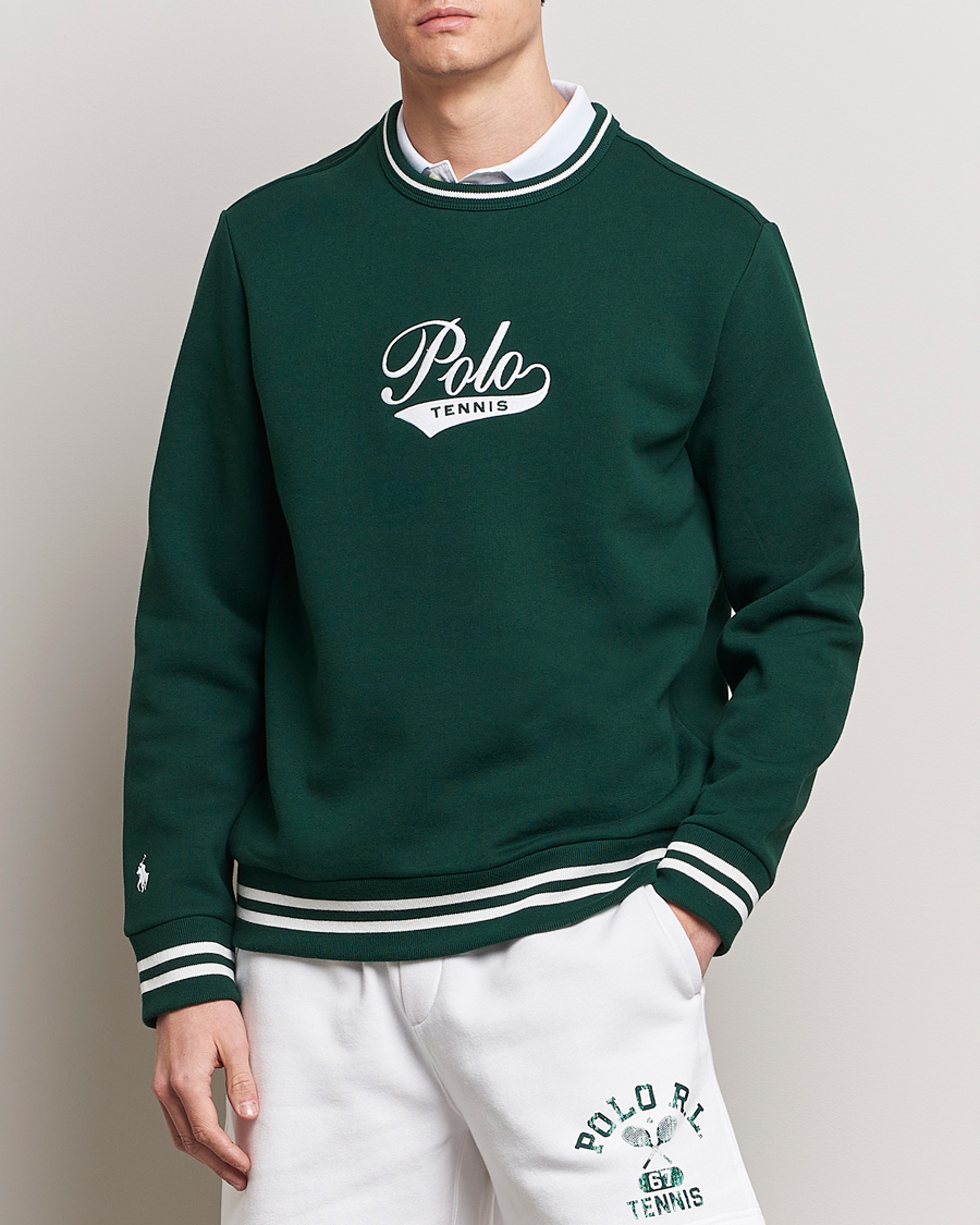 Herr | Preppy Authentic | Polo Ralph Lauren | Wimbledon Sweatshirt Moss Agate