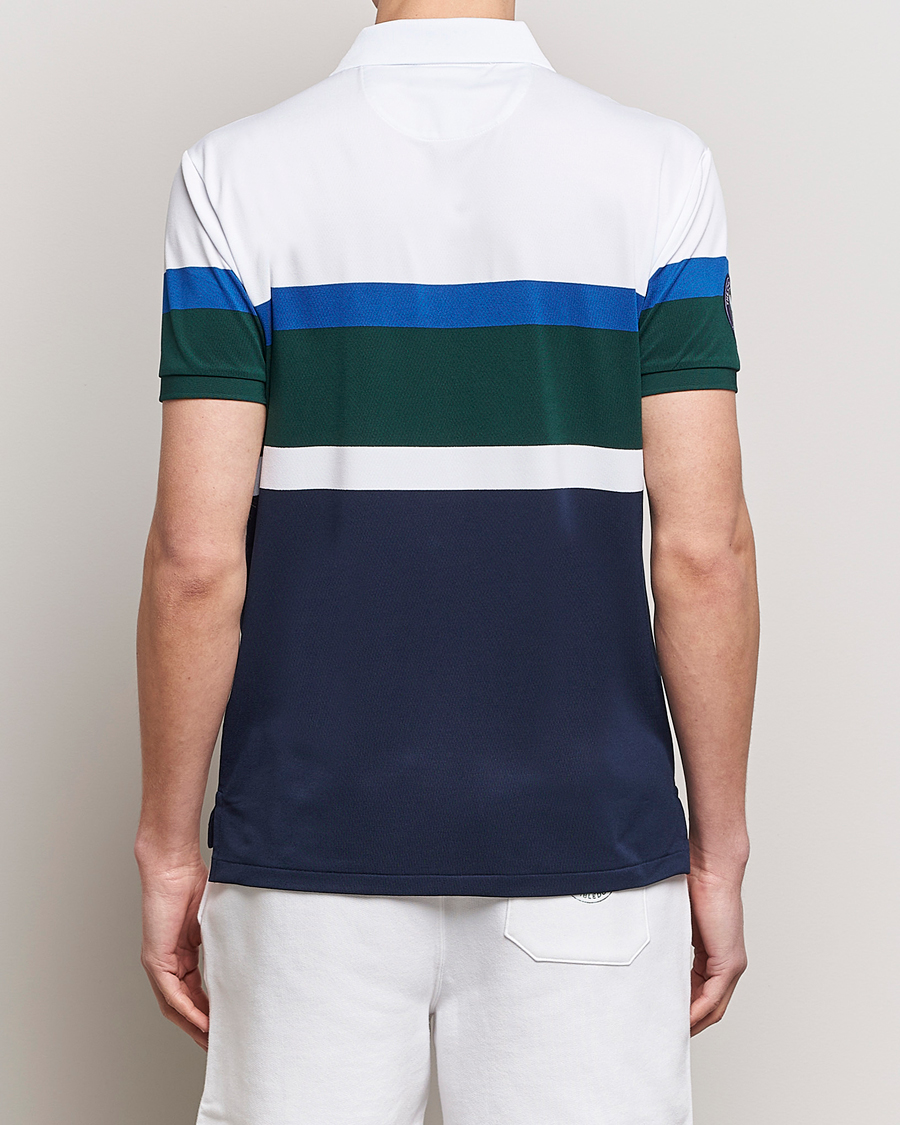 Herr | Pikéer | Polo Ralph Lauren | Wimbledon Block Custom Slim Fit Polo Refined Navy/Multi