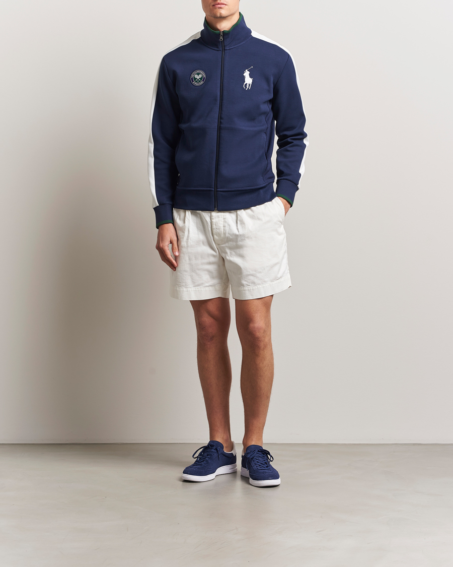 Herr | Tröjor | Polo Ralph Lauren | Wimbledon Full Zip Navy/White