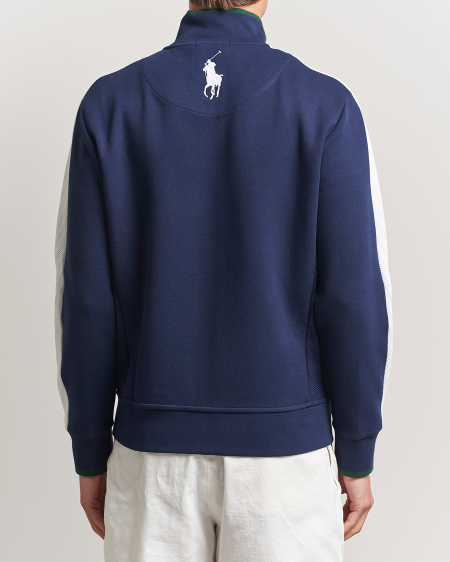 Herr | Tröjor | Polo Ralph Lauren | Wimbledon Full Zip Navy/White