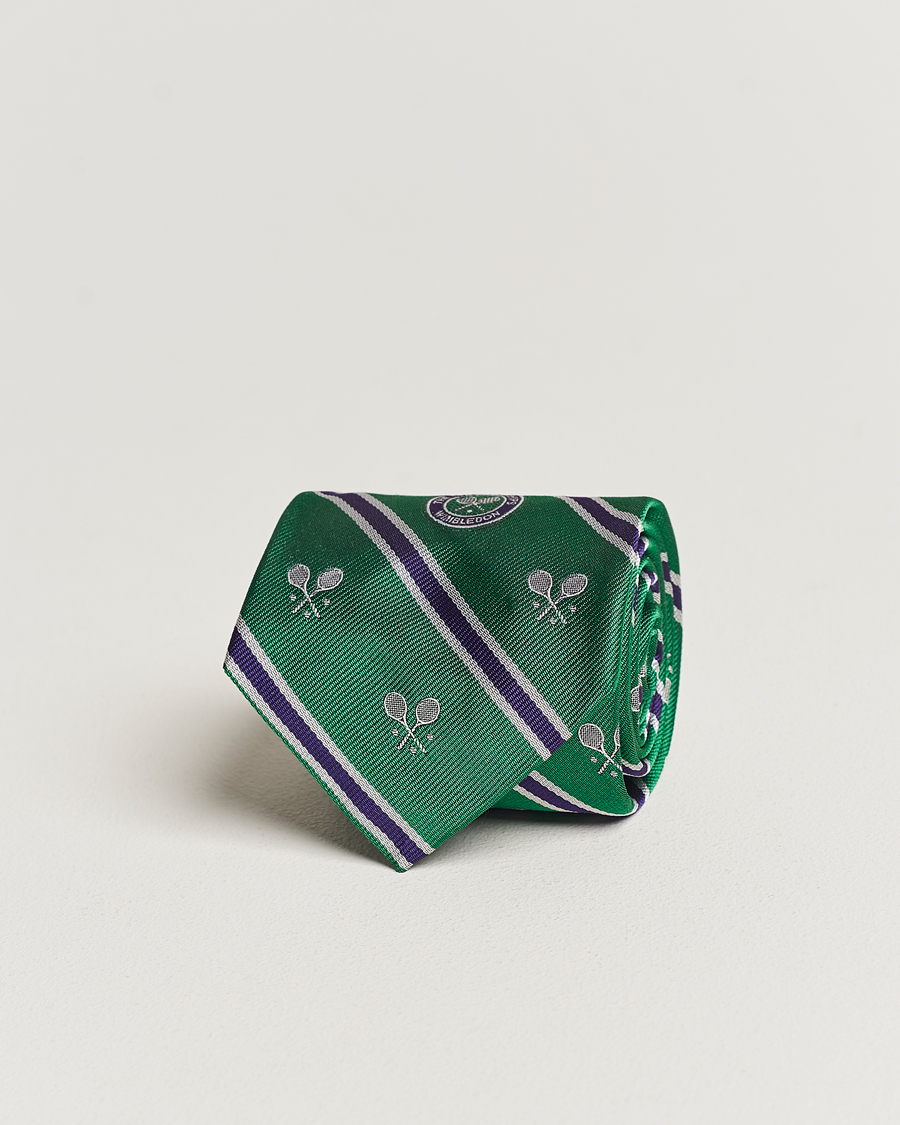 Herr | Polo Ralph Lauren Wimbledon Umpire Neck Tie New Forest Multi | Polo Ralph Lauren | Wimbledon Umpire Neck Tie New Forest Multi