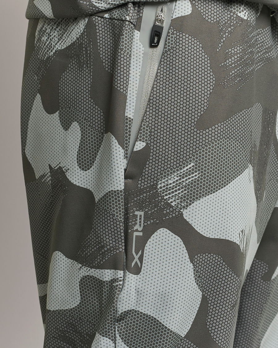 Herr | Byxor | RLX Ralph Lauren | Warp Tech Jersey Camo Sweatpants Grey