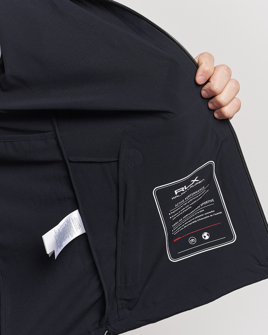 Herr | Jackor | RLX Ralph Lauren | Performance Hooded Jacket Polo Black