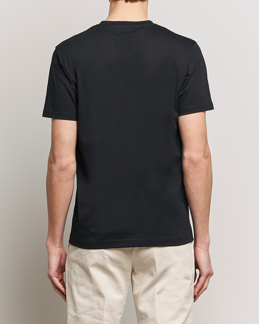 Herr | T-Shirts | Sunspel | Riviera Midweight T-Shirt Black