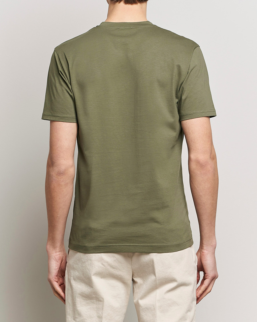 Herr | T-Shirts | Sunspel | Riviera Midweight Tee Khaki