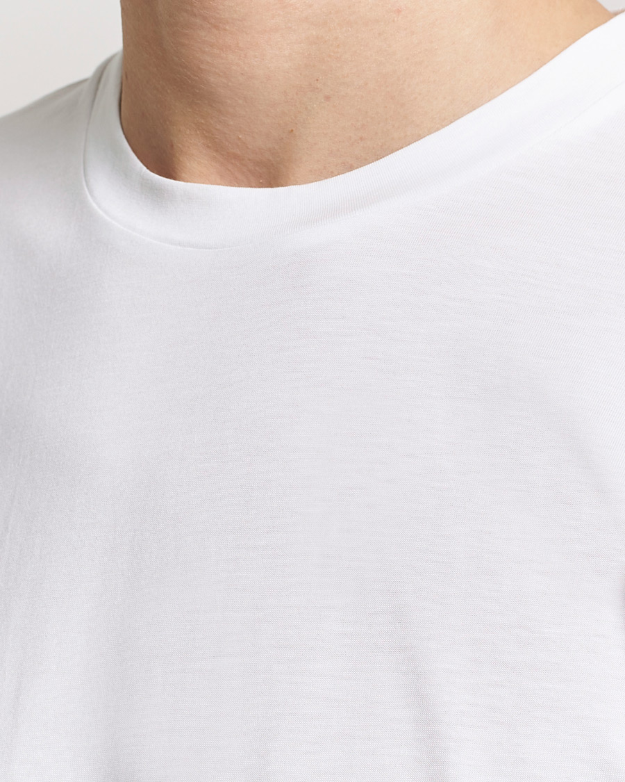 Herr | T-Shirts | Sunspel | Riviera Midweight T-Shirt White