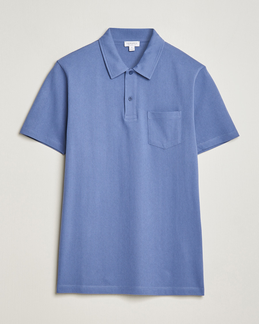 Herr | Pikéer | Sunspel | Riviera Polo Shirt Grape