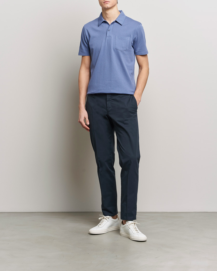 Herr | Pikéer | Sunspel | Riviera Polo Shirt Grape
