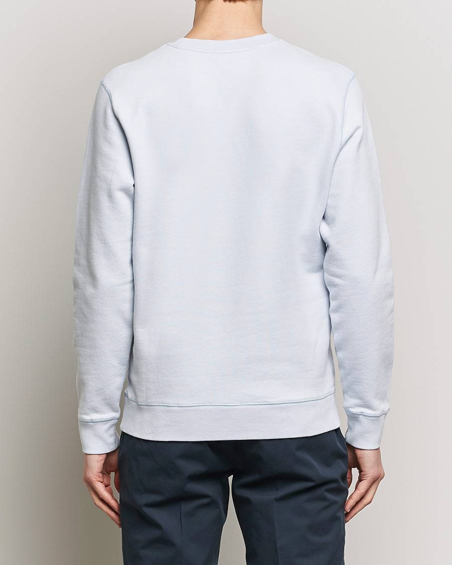 Herr | Tröjor | Sunspel | Loopback Sweatshirt Light Blue