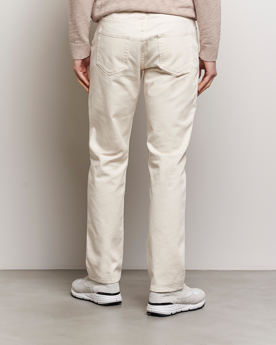 Herr | Byxor | Sunspel | Five Pocket Cotton Twill Trousers Undyed