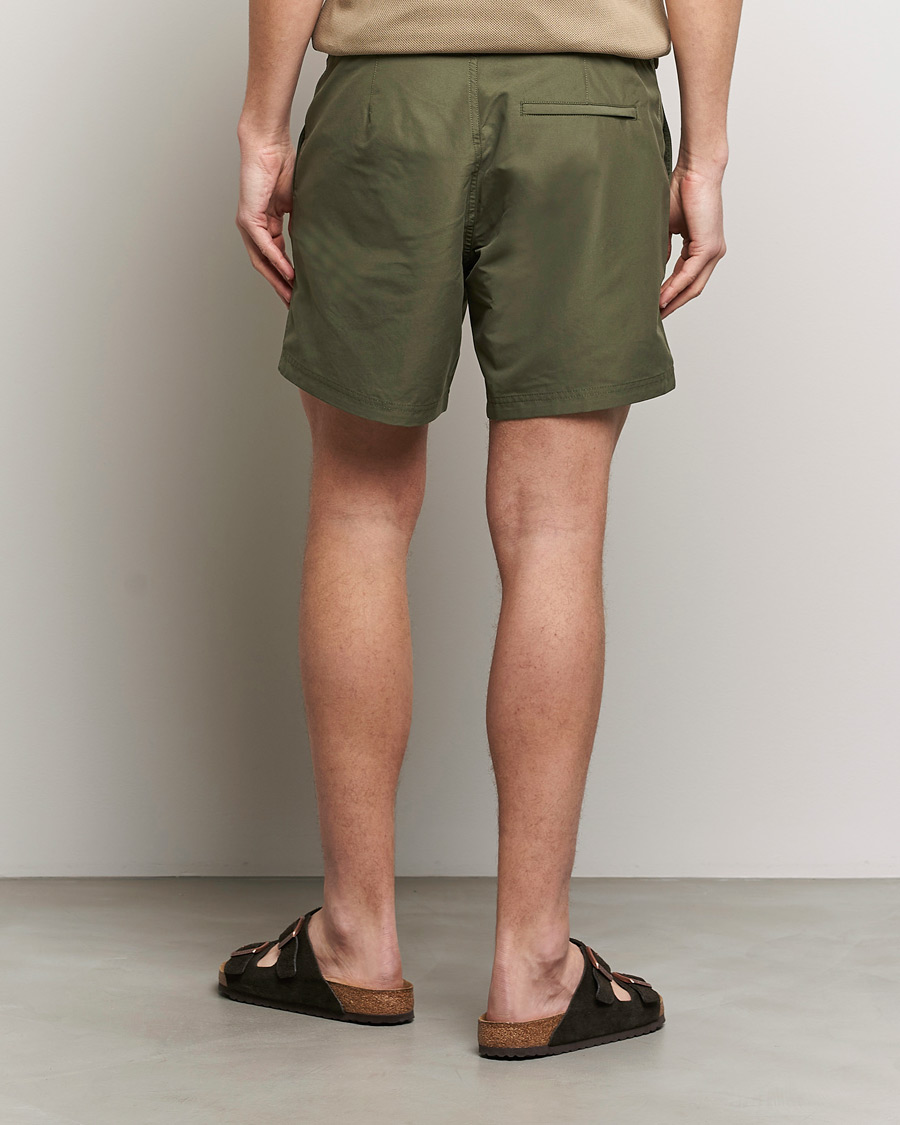 Herr | Badbyxor | Sunspel | Recycled Seaqual Tailored Swim Shorts Hunter Green