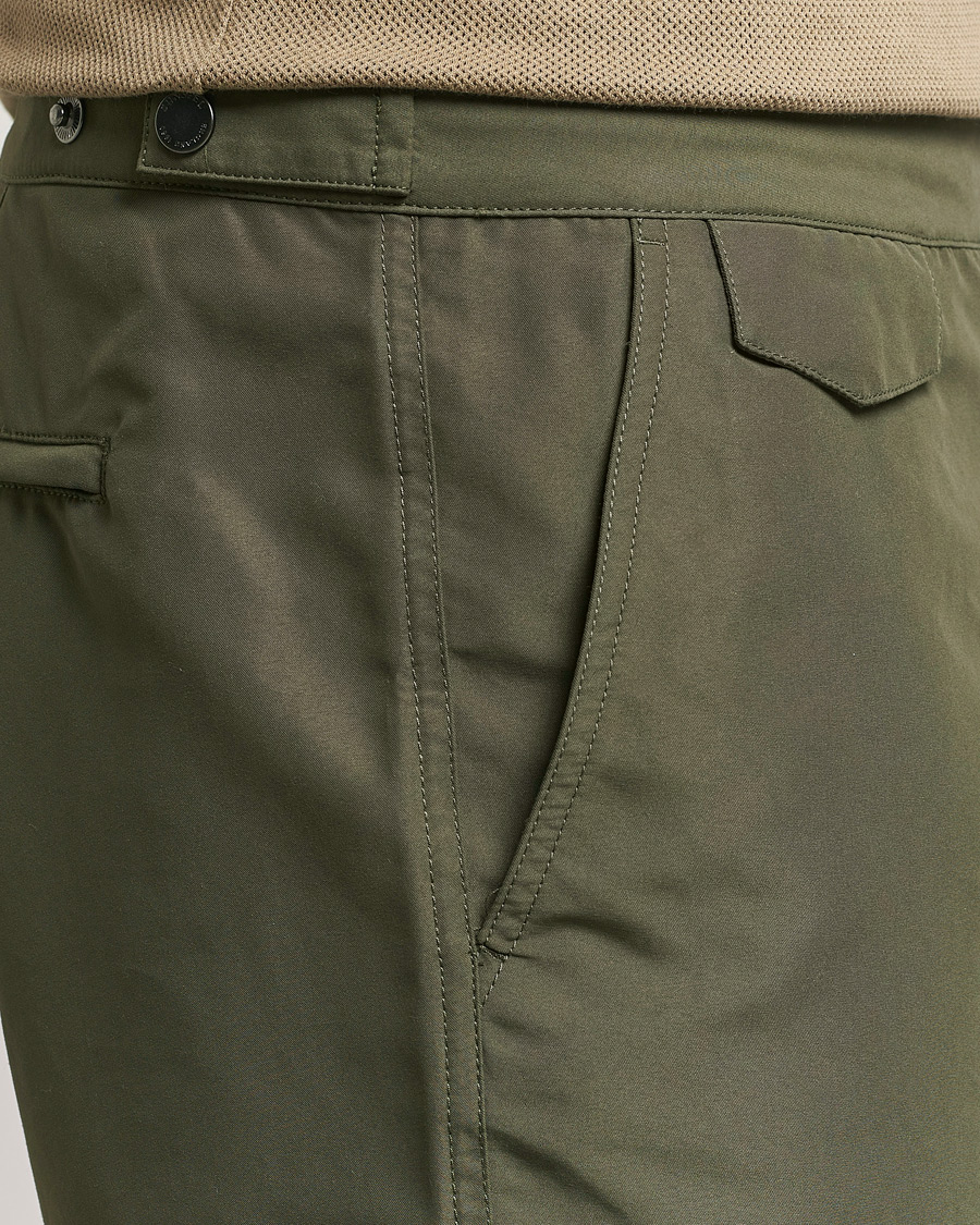 Herr | Badbyxor | Sunspel | Recycled Seaqual Tailored Swim Shorts Hunter Green